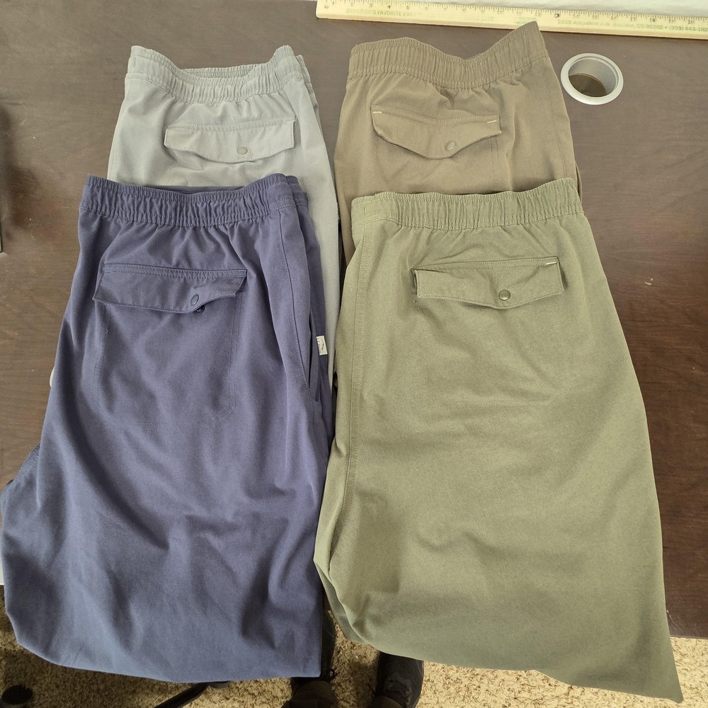 L.L. Bean Multi-Sport Pants Lot Men XL 36x28 Outdoor Hiking Trail Stretch 510948